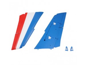 Xfly-Model Alpha Blue 80mm EDF Jet Main Wing Set